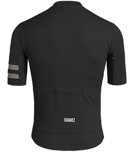 Suarez 2026 Men's Fonte 2.4 Classic Fit Cycling Jersey Black