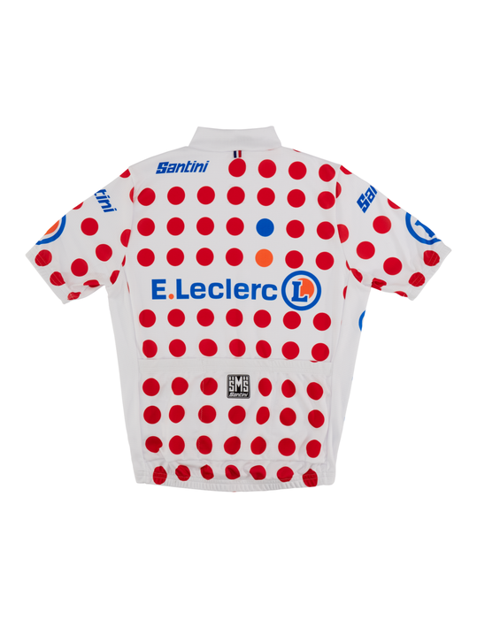 Official Tour de France Polka Dot KOM Leader Kids Jersey by