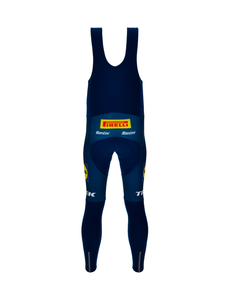 Official 2024 Lidl-Trek Race Kit Mens Bib Tights Blue by Santini