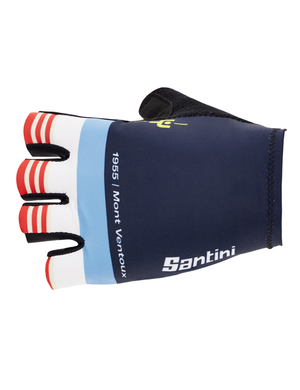 Maillot Jaune 1955 Mont Ventoux Cycling Gloves by Santini