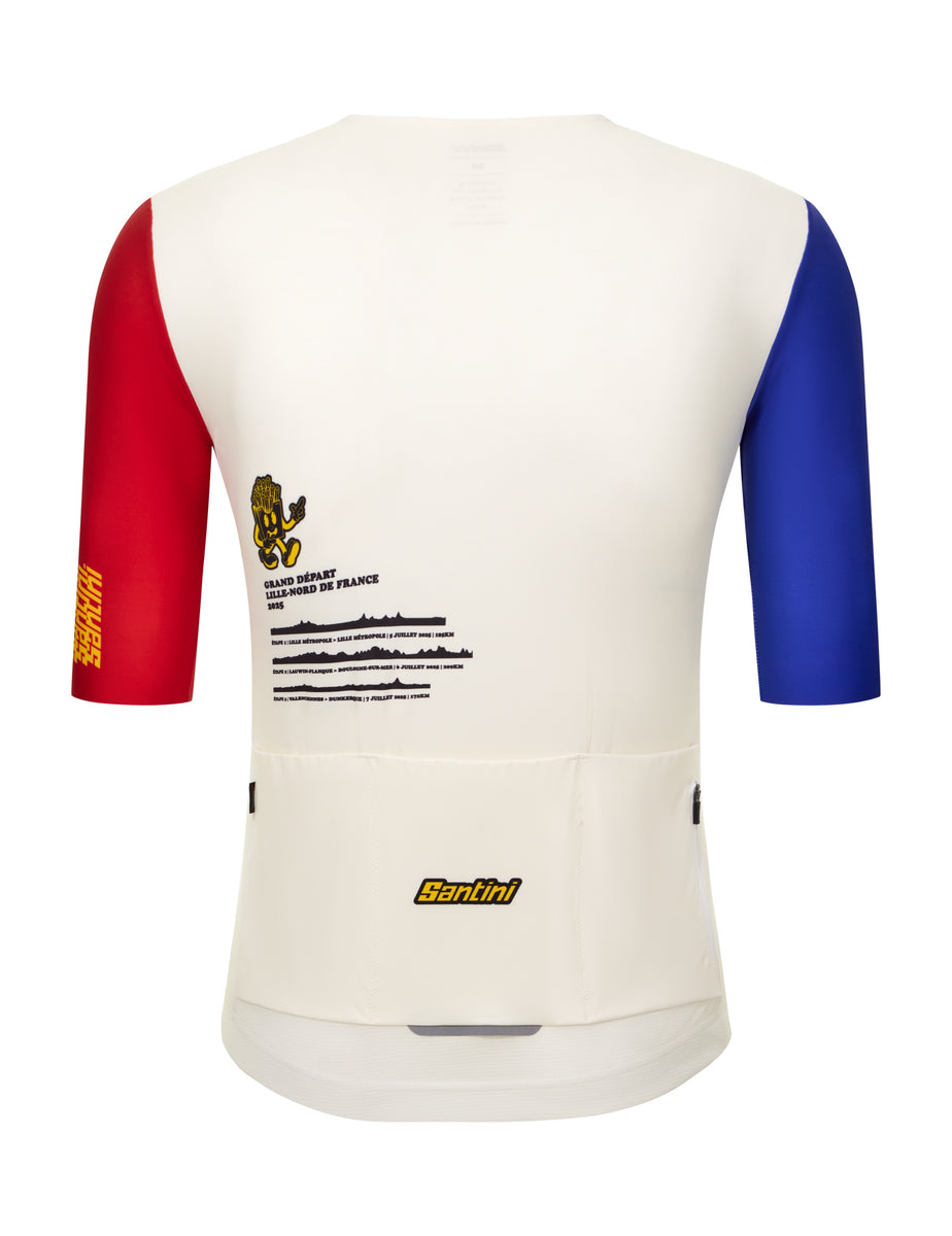 Official 2025 Tour de France Grand Depart Lille Mens Jersey