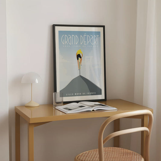 Tour de France Poster - Grand Depart 2025