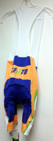 Cento Arancia Club Fit Mens Cycling Bib Shorts by GSG for Cento Cycling