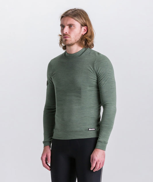 IMPETUS - MEN'S WOOL PULLOVER GRAVEL JERSEY