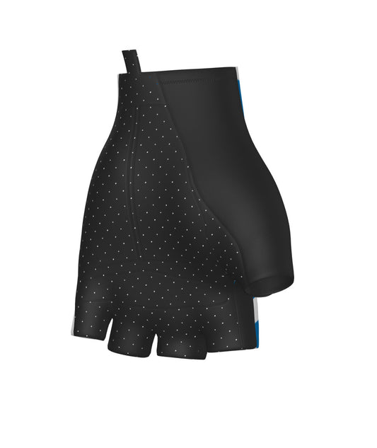 Official 2025 La Vuelta Espana Polka Dot KOM Climbers Gloves by Santini