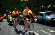 Maillot Jaune 1986 Alpe d'Huez Mens Jersey by Santini