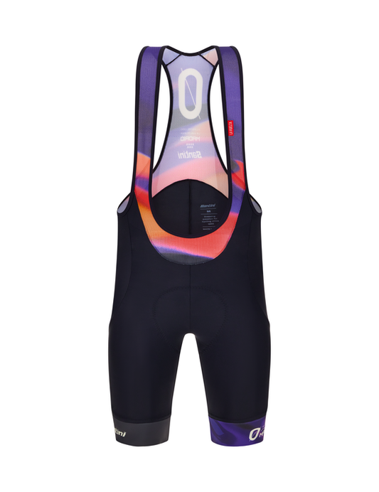 Official 2024 La Vuelta Madrid Km Cero Stage 21 Mens Bibshort by Santini