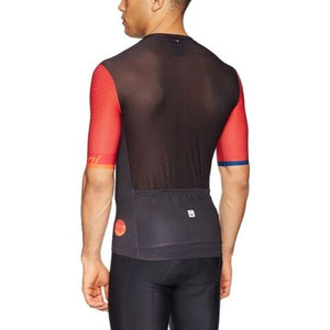 Tono 2.0 Men's Short Sleeve Jersey in Black/Red by Santini