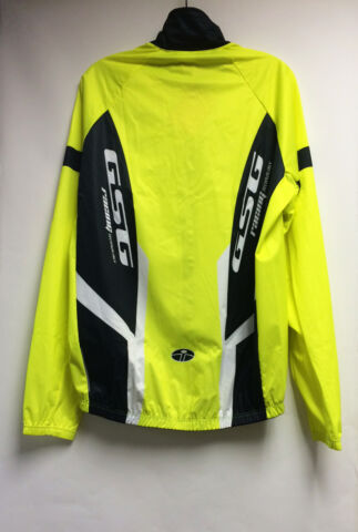 Elite Windoff Lite Cycling Jacket HiVis Yellow by GSG