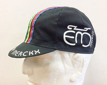 Eddy Merckx Vintage Cycling Cap in Black by Apis