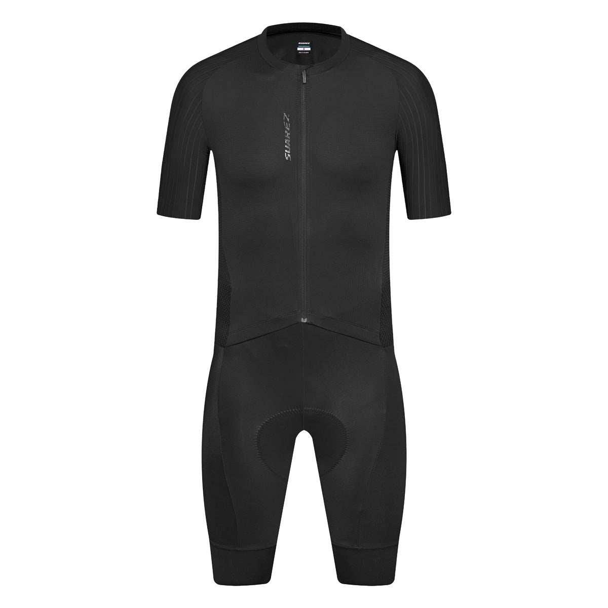 Erodo 2.2 Mens Performance Cycling  Skinsuit Black by Suarez