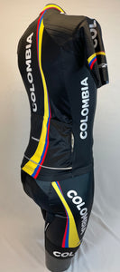 2017 Colombian Federation Men's Jersey and Bib Short in Black-Made in Colombia | Cento Cycling