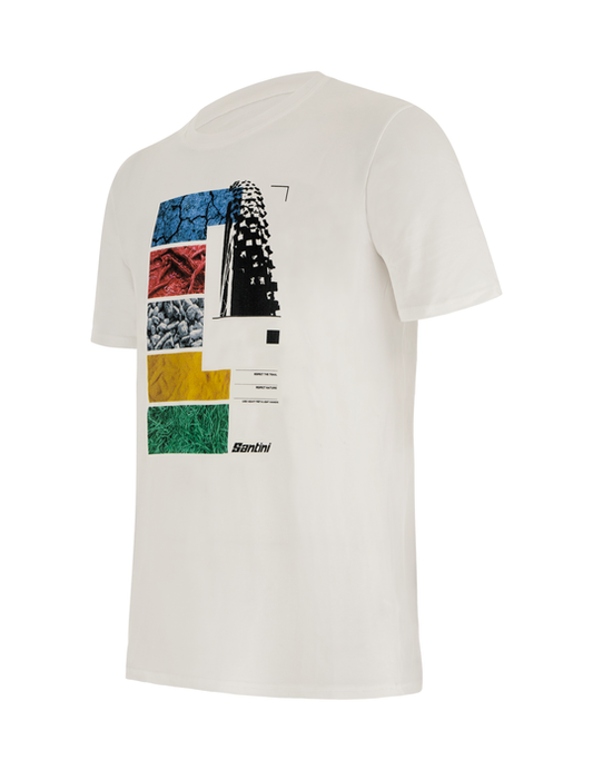 UCI World Champion MTB Off-Road T-Shirt by Santini