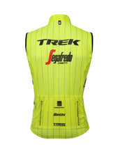 2018 Team Trek-Segafredo Packable Windvest Yellow by Santini