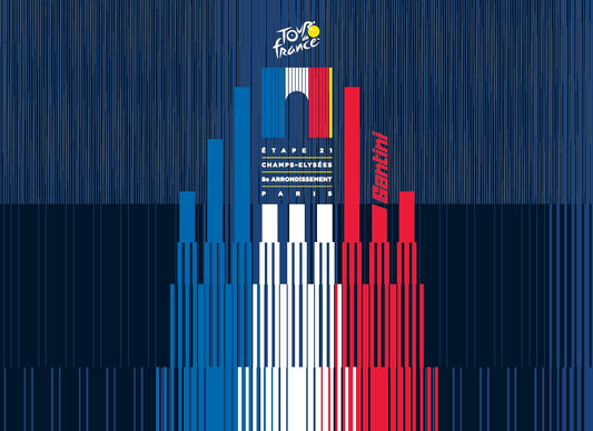 2022 Champs Elysee Collection Santini Cycling Tour De France