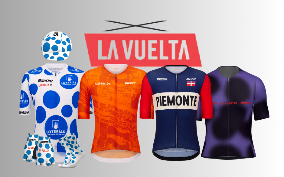 2025 La Vuelta Collection, Front-view of jerseys