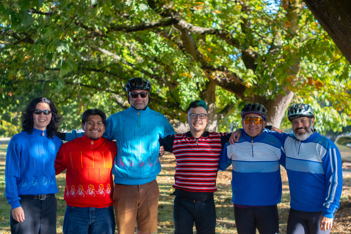 Vintage 90s Santini Wool Cycling Sweaters
