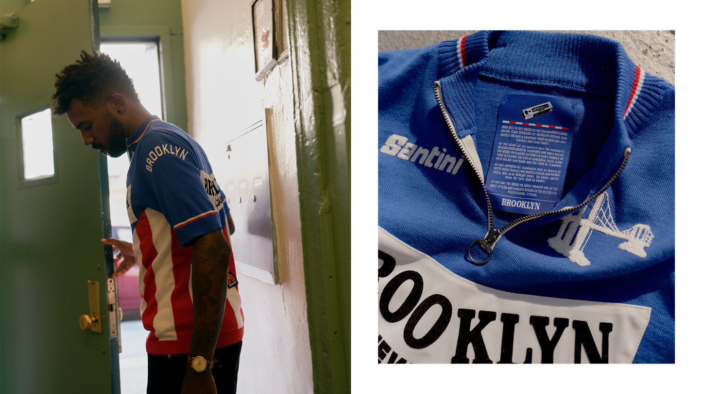Santini Brooklyn Short Sleeve Wool Jersey