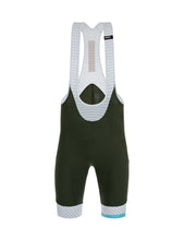 Karma Mille Cycling bib shorts in Military Green by Santini