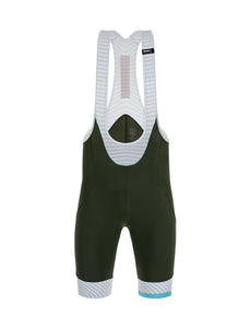 Karma Mille Cycling bib shorts in Military Green by Santini