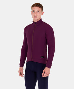 RTR Winter Cycling Jacket Burgundy by Santini