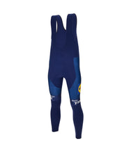 Official 2025 Lidl-Trek Race Kit Mens Bib Tights Blue by Santini