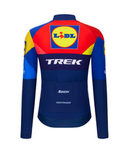 Official 2025 Lidl-Trek Mens Long Sleeve Cycling Jersey by Santini