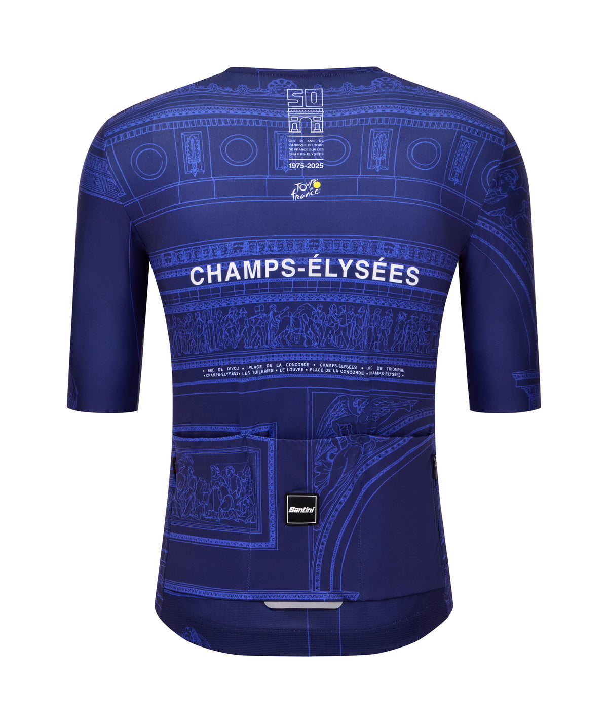 2025 TOUR DE FRANCE - TDF ARRIVÉE ARC DE TRIOMPHE - JERSEY - BLUE