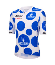 2025 La Vuelta Espana Polka Dot KOM Climbers Jersey by Santini