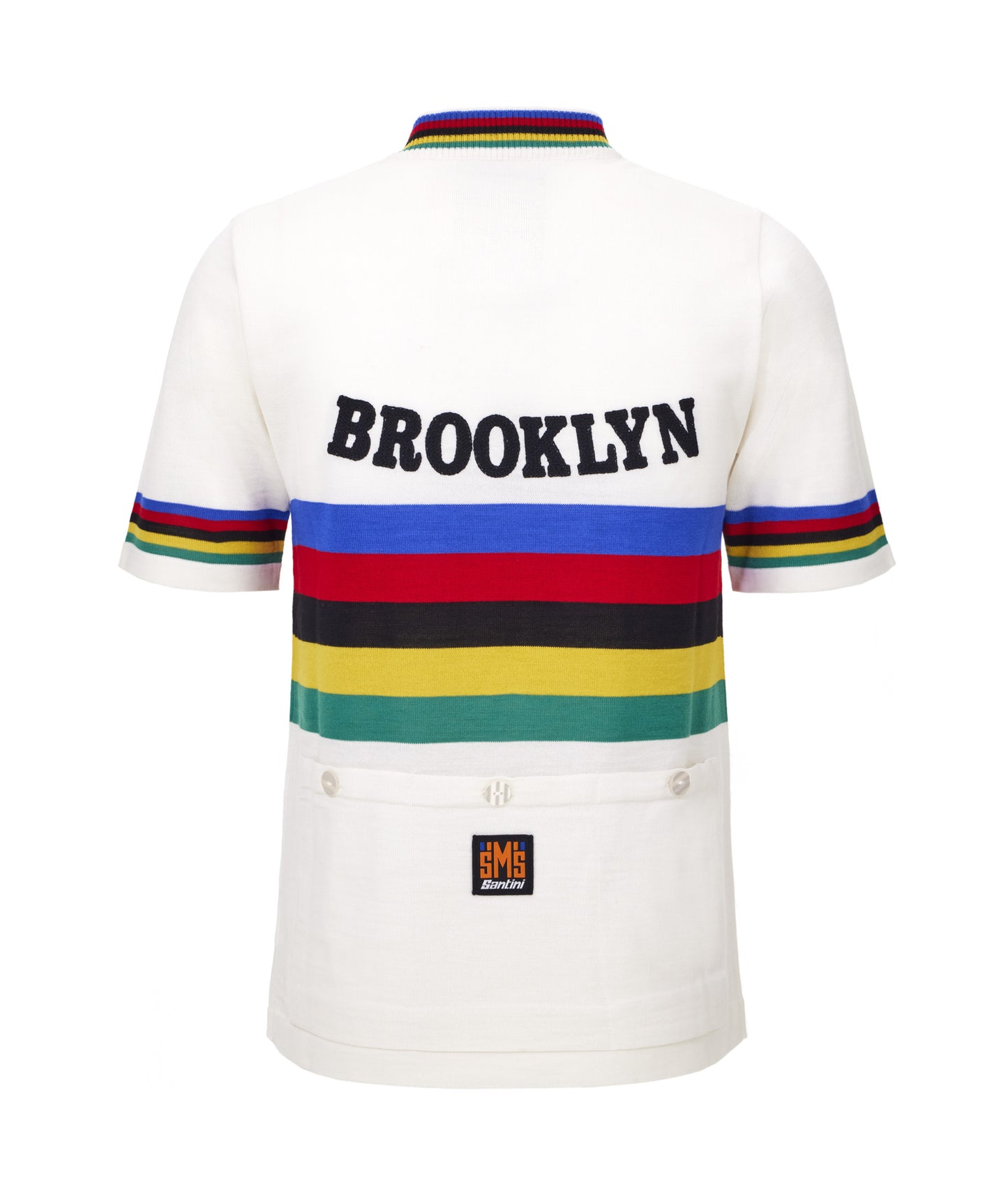 Santini Brooklyn World Champion Short Sleeve Wool Jersey