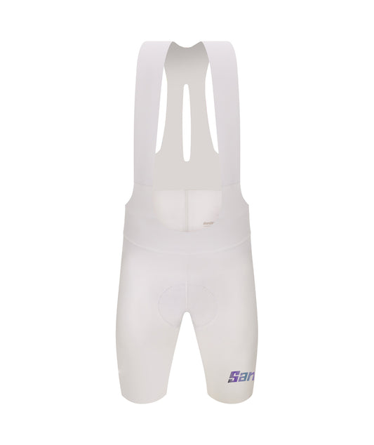 UNICO EDGE  2026 MEN’S BIB SHORTS - White