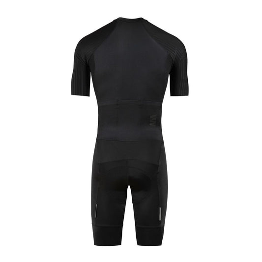 Men's Erodo 2.4 Cycling Skinsuit Black by Suarez | Cento Cycling
