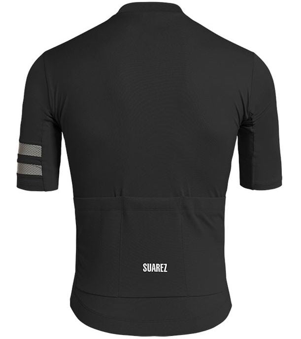 Suarez 2026 Men's Fonte 2.4 Classic Fit Cycling Jersey Black