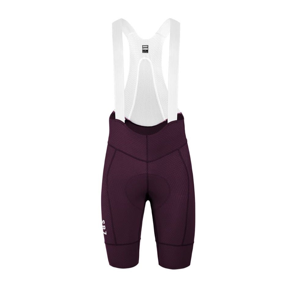 2025 Men's Cycling Bibshorts Hard Dark Purple 2.4 by Suarez