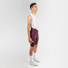 2025 Men's Cycling Bibshorts Hard Dark Purple 2.4 by Suarez