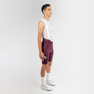 2025 Men's Cycling Bibshorts Hard Dark Purple 2.4 by Suarez