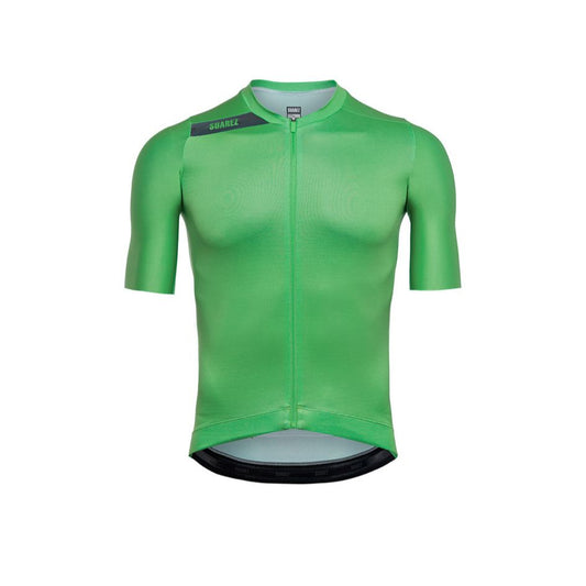 Men's Avant Cycling Jersey Solid Classic Green Short Sleeve Cycling Jersey by Suarez | Cento Cycling
