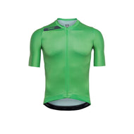 Men's Avant Cycling Jersey Solid Classic Green Short Sleeve Cycling Jersey by Suarez | Cento Cycling