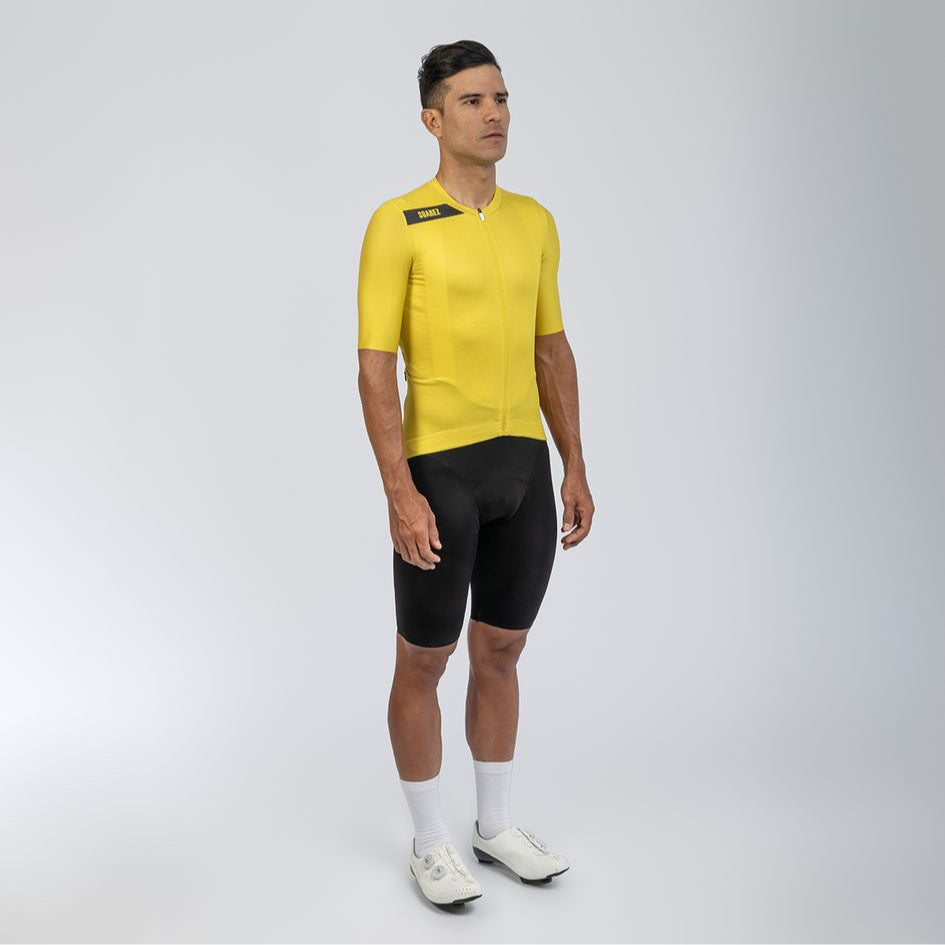 Men's Avant Cycling Jersey Solid Mango Mint Short Sleeve Cycling Jersey by Suarez | Cento Cycling