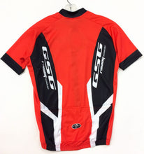 Rapid Dry Mens Short Sleeve Jersey Black/Red by GSG