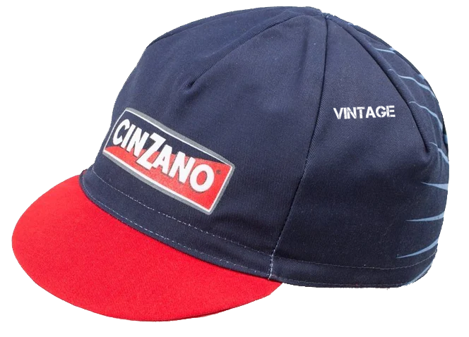 Cinzano BLU Pro Team Cycling Cap by Apis