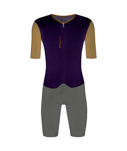 MADSS V5 Mens Skinsuit in Purple/Grey by Santini