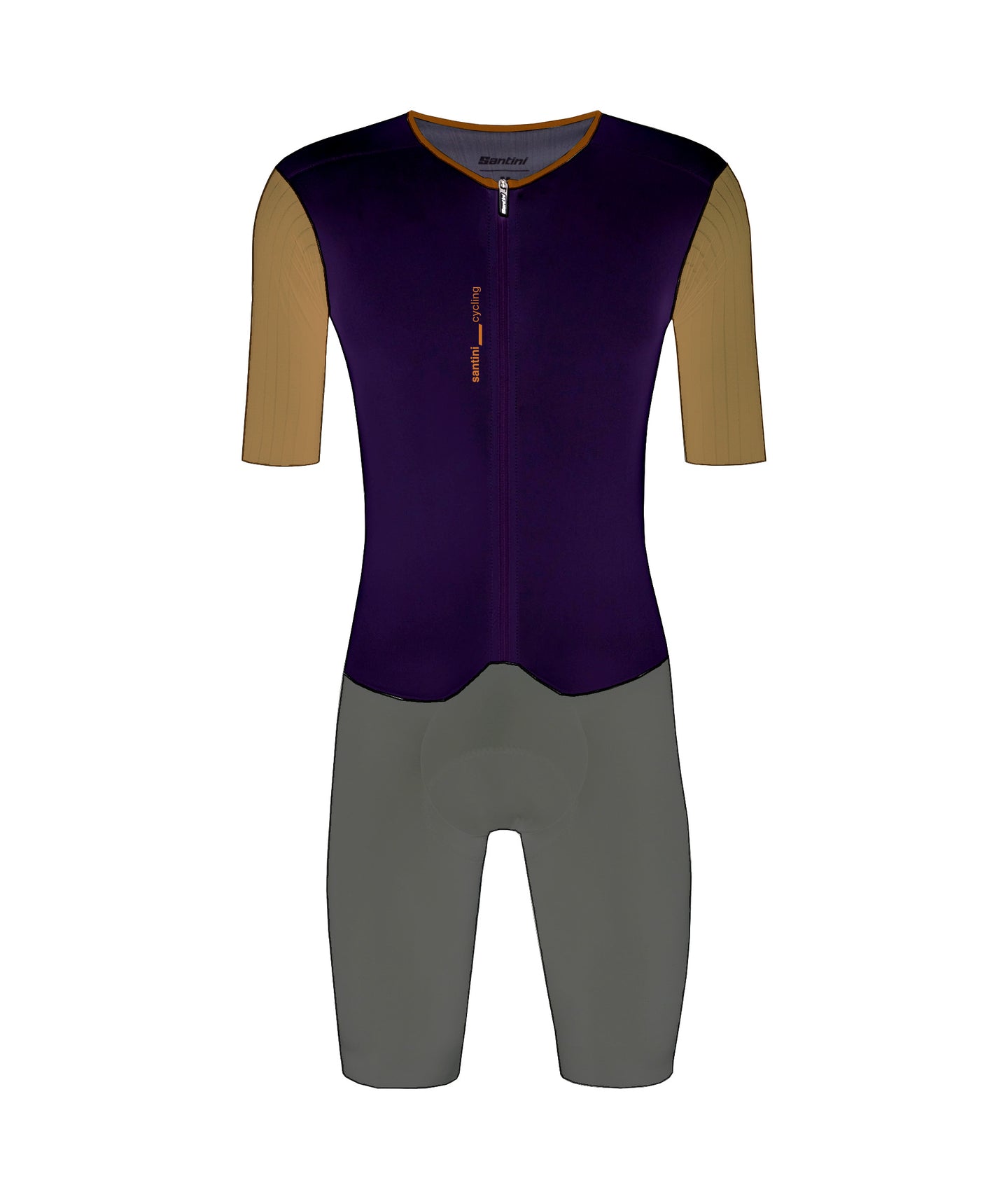 MADSS V5 Mens Skinsuit in Purple/Grey by Santini