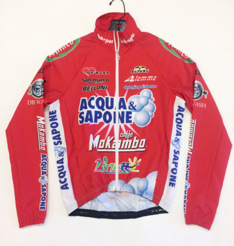 Acqua & Sapone Cycling Team Lightweight Wind Jacket by GSG