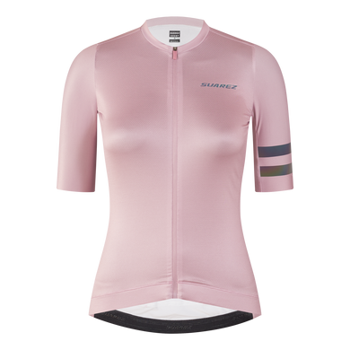 Solid Opal Womens Avant Short Sleeve Cycling Jersey by Suarez