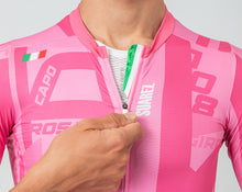 2025 Giro d'Italia Maglia Rosa 2.5 Mens Avant Short Sleeve Cycling Jersey by Suarez