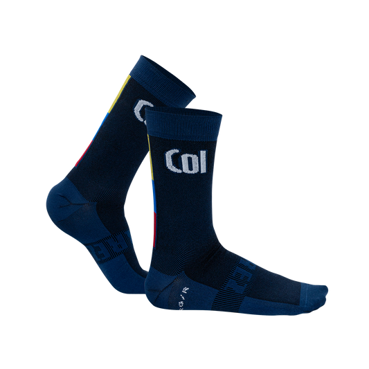 Colombian Federation High Profile Cycling Socks LA by Suarez