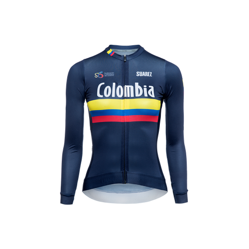 2024 Colombian Federation Womens Performance Long Sleeve Jersey by Suarez