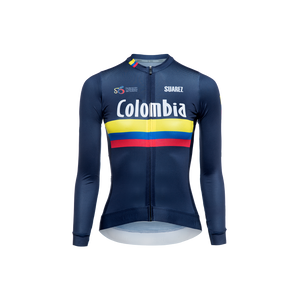 2024 Colombian Federation Womens Performance Long Sleeve Jersey by Suarez