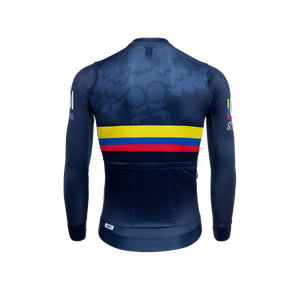 2024 Colombian Federation Mens Performance Long Sleeve Jersey by Suarez